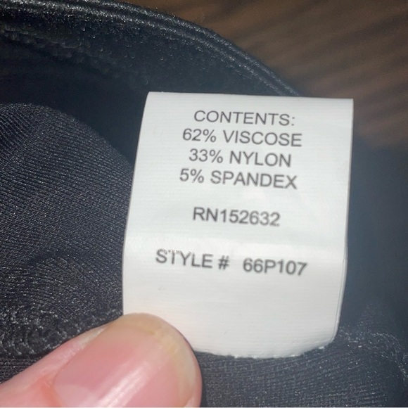 Peace of Cloth Black Leggings – NWT, XS, Back Pockets, Stretch Waist - Picture 10 of 13